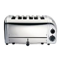 dualit bun toaster 6 bun black 61020