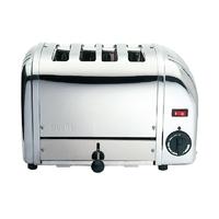 dualit bun toaster 4 bun white 43022