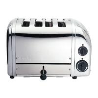 dualit bun toaster 4 bun black 43027