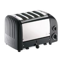 dualit 2 x 2 combi vario 4 slice toaster black 42166