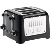 Dualit 4 Slot Lite Toaster Gloss Black