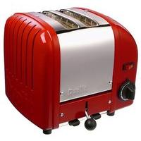 Dualit 2 Slice Toaster 20246 in Red