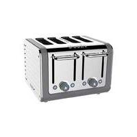 dualit architect grey 4 slot toaster