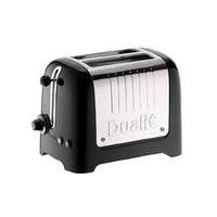 Dualit Lite 2 Slot Black Toaster