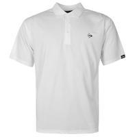 dunlop plain polo shirt mens