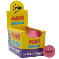 Dunlop Pink Mini Squash 12 Ball Box