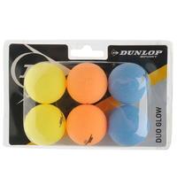 Dunlop Duo Glo Tables Tennis Balls 6 Pack