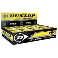Dunlop Pro Squash Balls 3 Ball Tube