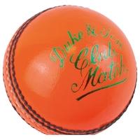 Dukes Club Match A Cricket Ball 5.5oz Orange