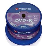 DVD+R 16x Branded Silver Non Print Surface