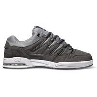 DVS Tycho Skate Shoes - Grey/White Suede