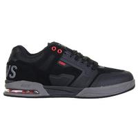 dvs enduro x skate shoes blackgreyred