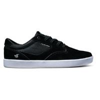 dvs pressure sc skate shoes black suedemesh chico