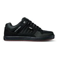 DVS Portal Skate Shoes - Black Leather