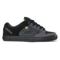 DVS Militia CT Shoes - Black / Black / Grey Nubuck