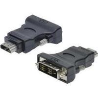 DVI / HDMI Adapter [1x DVI plug 19-pin - 1x HDMI socket] Black