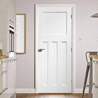 DX 1930\'s White Primed Panel Door