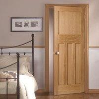 DX Oak Panel Door in a 1930\'s Style