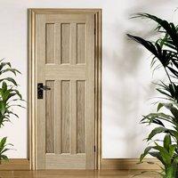 dx 60s nostalgia oak panel door