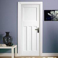 dx30s style white primed panel door