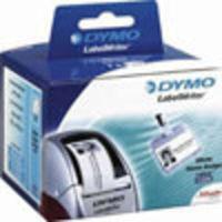 DYMO LabelWriter - Name badge labels - white - 89 x 41 mm - 300 label(s) ( 1 roll(s) x 300 )