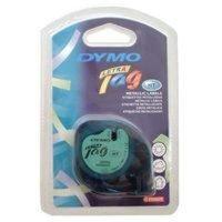 DYMO LETRATAG MET TAPE 12MMX4M SLVR