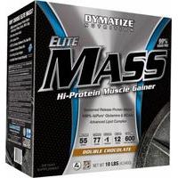 dymatize elite mass gainer 10 lbs double chocolate