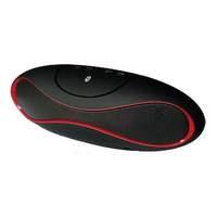 Dynamode Bluetooth Rechargeable Portable Stereo System Black/red (s800bt-r)