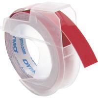 DYMO S0898150 Embossing Tape 9mm x 3m Red