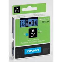 Dymo 9mm D1 Gloss Tape (Black on Blue) for Dymo LabelPoint/Label Manager Labelmakers