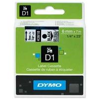 dymo d1 9mm gloss tape black on clear for dymo labelpointlabel manager ...