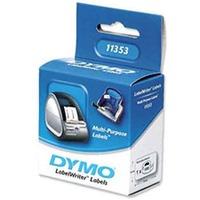 Dymo Multi-Purpose Removable Labels on a Roll (Black on White) Pack of 1000 Labels for Dymo LabelWriter