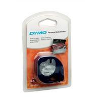 Dymo (12mm) Tape (Metallic Silver) for LetraTAG Series