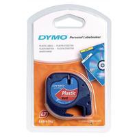 Dymo (12mm) Plastic Tape (Cosmic Red) for Dymo LetraTAG Series