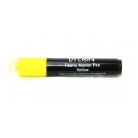Dylon Fabric Marker Broad Nib Pen Yellow