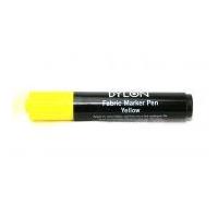 dylon fabric marker broad nib pen yellow