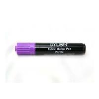 dylon fabric marker broad nib pen purple