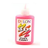 Dylon 3D Fabric Paint Puff Flo Pink