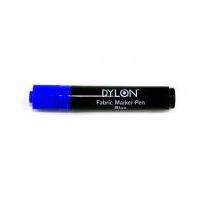 dylon fabric marker broad nib pen royal blue