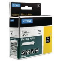 Dymo White Rhino Nylon Tape 12mmx3.5m ID1-12-1300 S0718100