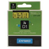 Dymo Black on Yellow 20005500 Standard Tape 19mmx7m S0720880