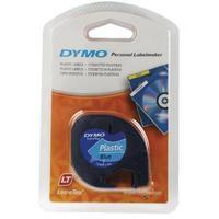 Dymo Ultra Blue LetraTag Plastic Tape 12mmx4m S0721650