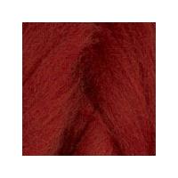 dyed merino wool brick red