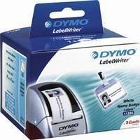 dymo name badge 89x41mm white 11356 s0722560