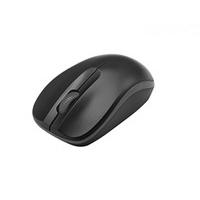 Dynamode 1600DPI 3-Button Compoint Wireless Ambidextrous Optical Mouse with Nano USB Adapter - Black