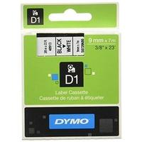 Dymo S0720680 D1 Labels For LabelManager Printers, Self-Adhesive, 12 mm x 7 m - Black Print on White