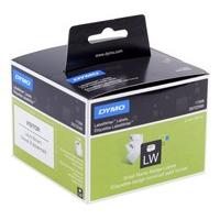 Dymo S0722560 LabelWriter Small Name Badge Labels, 41 x 89 mm, Roll of 300 - Black Print on White