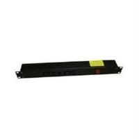 Dynamode PDU-12WS-H-IEC-IEC - 1U 12 Way Horizontal 10A IEC > IEC Plug PDU Dim: 484x52x44mm