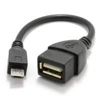 Dynamode Usb 2.0 Cable - Usb Female To Micro Usb Black 10cm