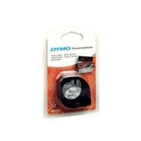 dymo letratag tape 12mm metallic silver